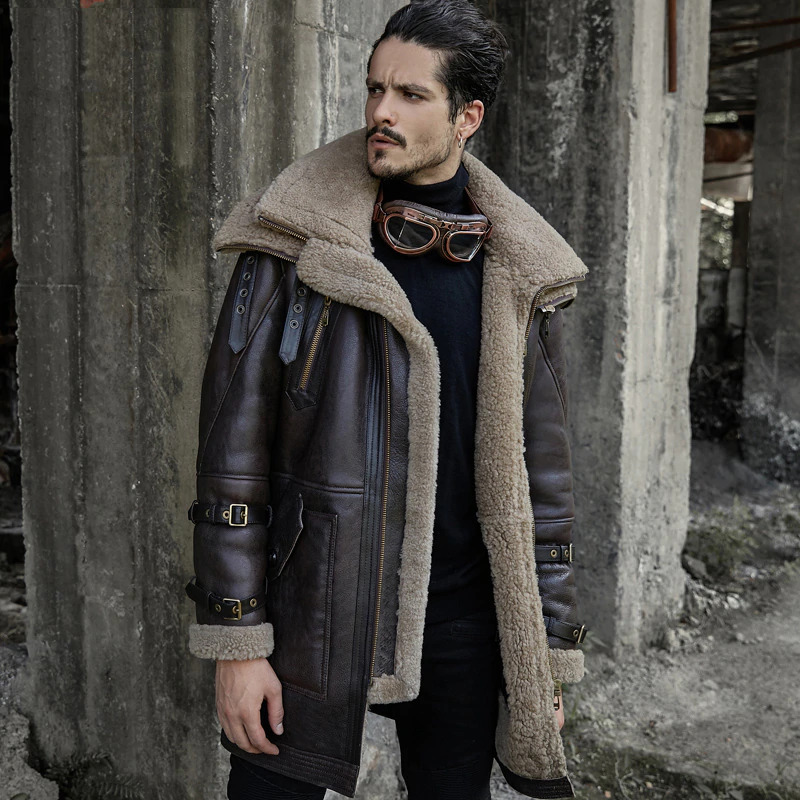 Men's Designer Leather & Shearling