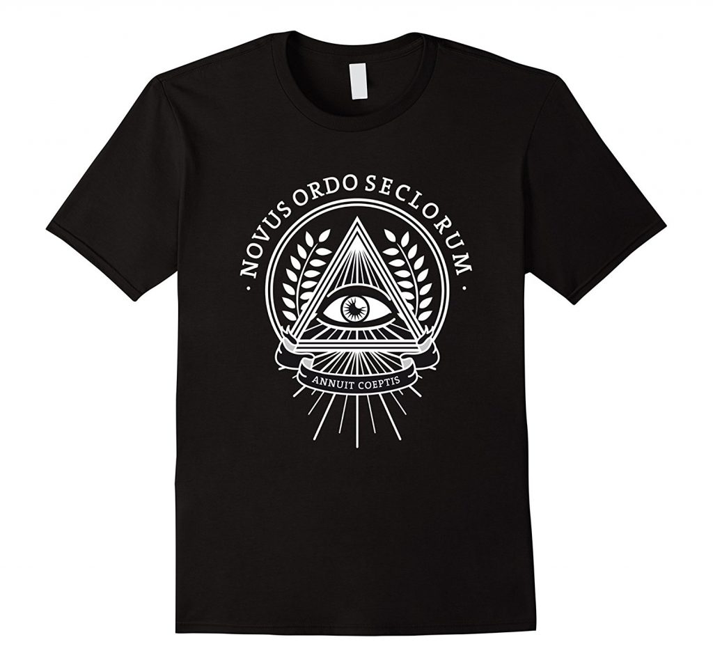 All Seeing Eye Pyramid T-Shirt - King of Cocaine