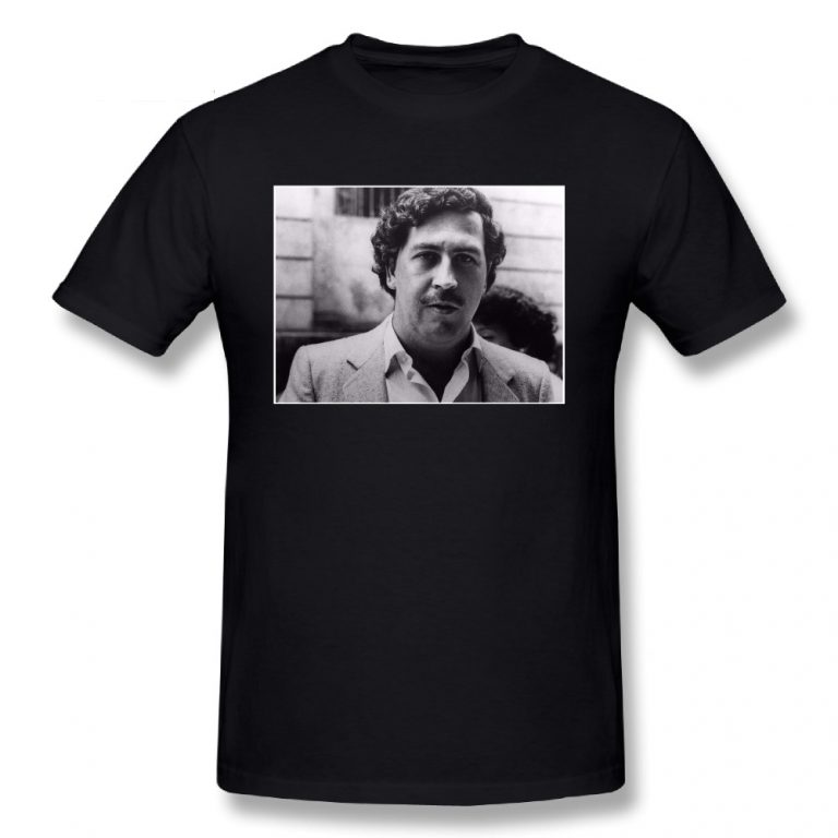 Pablo Escobar Legendary Photo T-Shirt - King of Cocaine