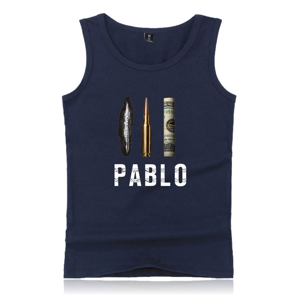Pablo Escobar El Patron Plata Plomo Men Women Vest Tank Top Unisex T Shirt 175E 