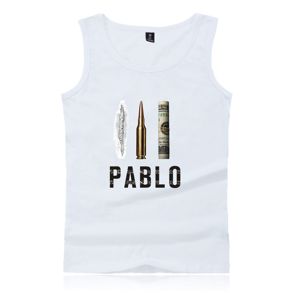Pablo Escobar El Patron Plata Plomo Men Women Vest Tank Top Unisex T Shirt 175E 