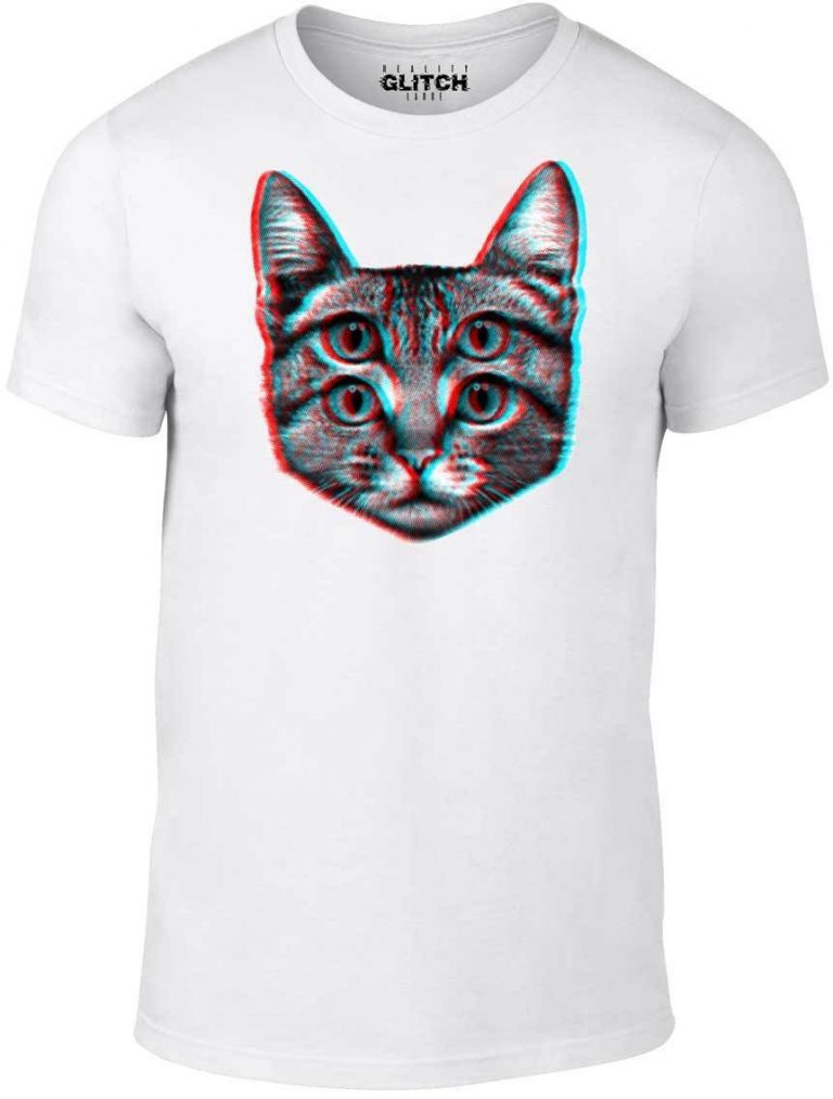 Trippy Cat T-Shirt - King of Cocaine