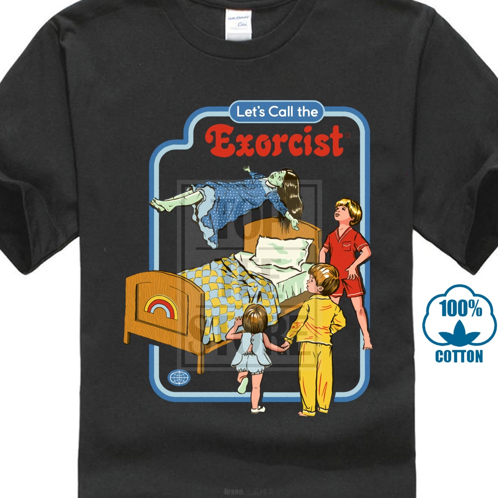 Let Call The Exorcist Joke 80'S Vintage T Shirt - King of Cocaine