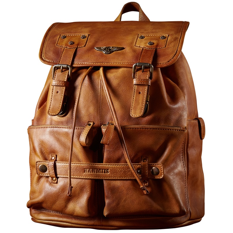 mens luxury leather backpack e421fe