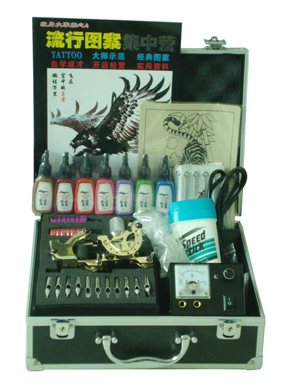 Tattoo Kit Top Quality Permanent Makeup Tattoo Machine Set Body Art  Professional Tattoo Kits YLT-33 Tattoo Supplies - King of Cocaine