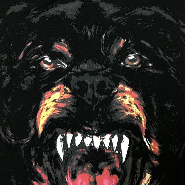 Vicious Rottweiler Growling Rottweiler T Shirt - XS-L - King of Cocaine