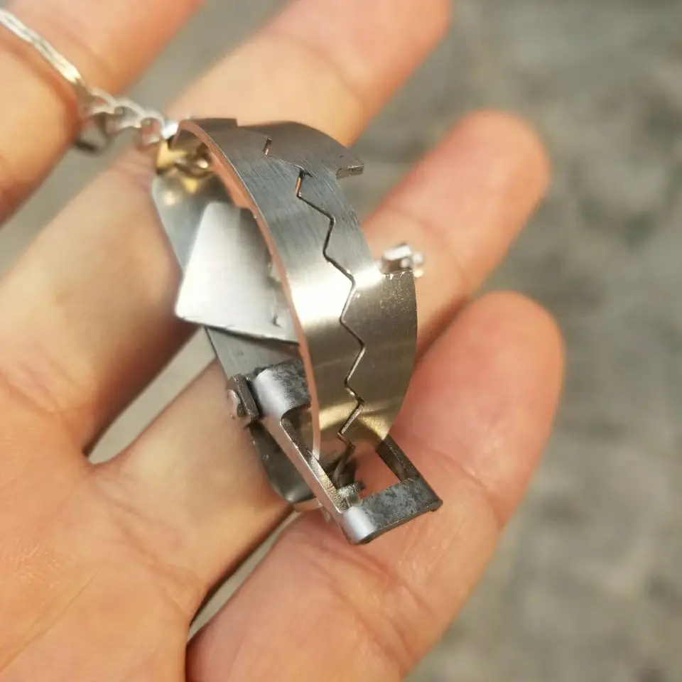 Miniature “Bear Trap” EDC Keychain & Novelty Toy