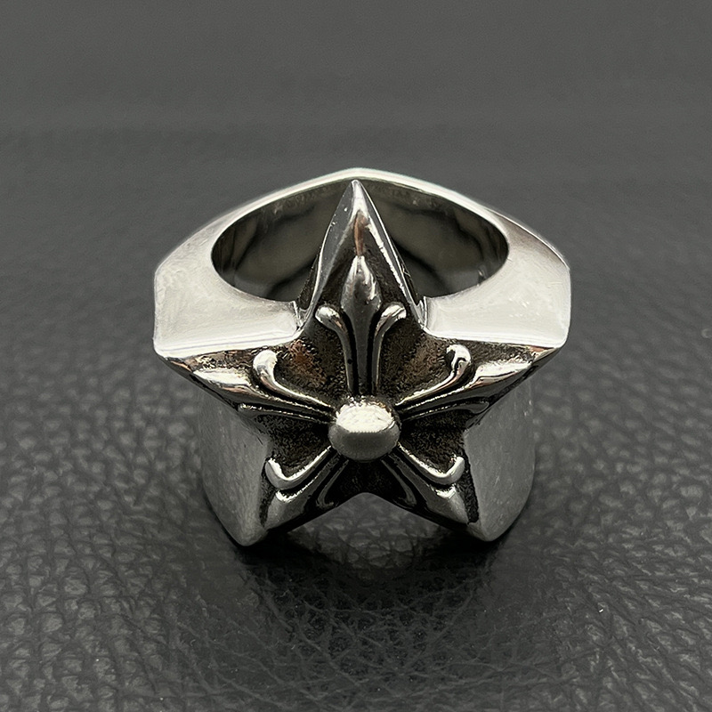 The ‘Black Star’ – A Heavy 925 Silver Industrial Ring