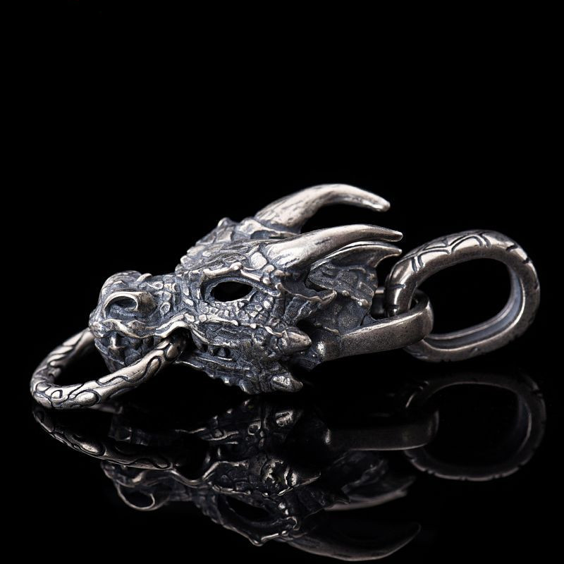 The ‘Imperial Dragon’ – Solid 925 Silver Pendant