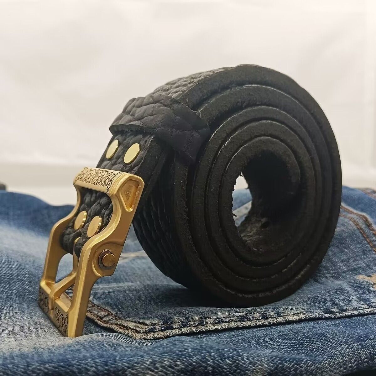 The ‘Outlaw’ – A Handmade Luxury Western Leather Belt